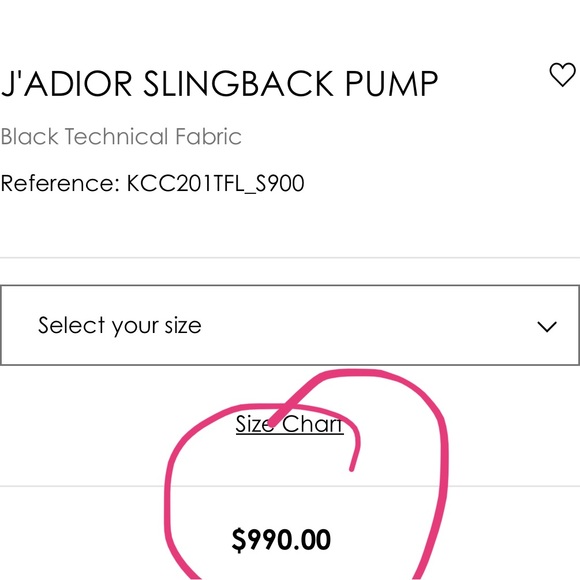 Jadior Dior slingback heels like new never worn with original box size 38.5 - Picture 10 of 10